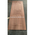 Peau de porte en bois plaqué HDF MDF moulée